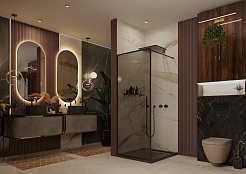 Ambassador Душевая перегородка Walk-In 120 15032216 – фотография-4